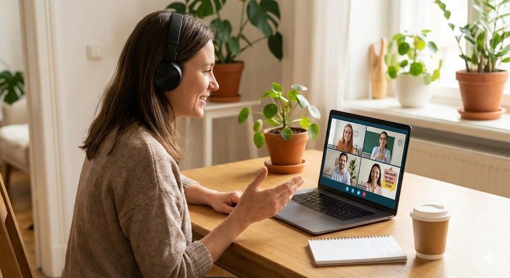 Aprende alemán online con un club enfocado en la conversación